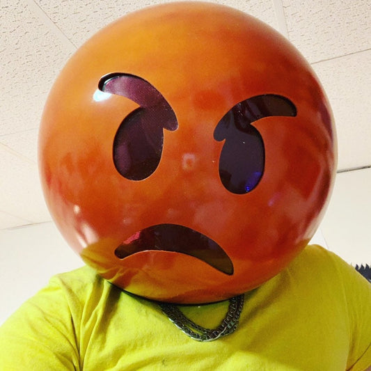 Angry Emoji Dj Helmet