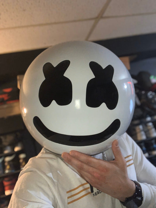 Round Dj Marshmellow helmet