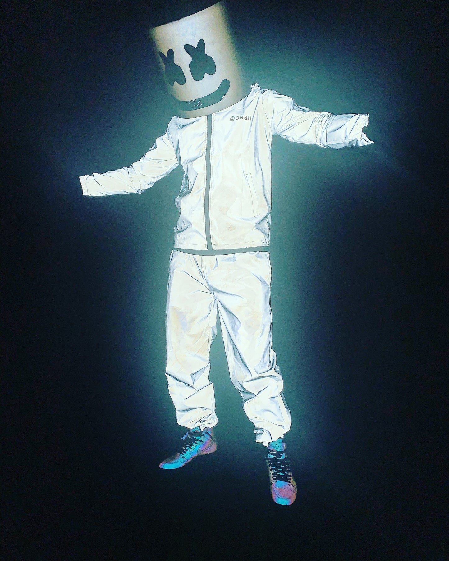 Reflective Dj Marshmellow helmet
