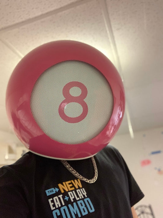 8 ball Dj helmet