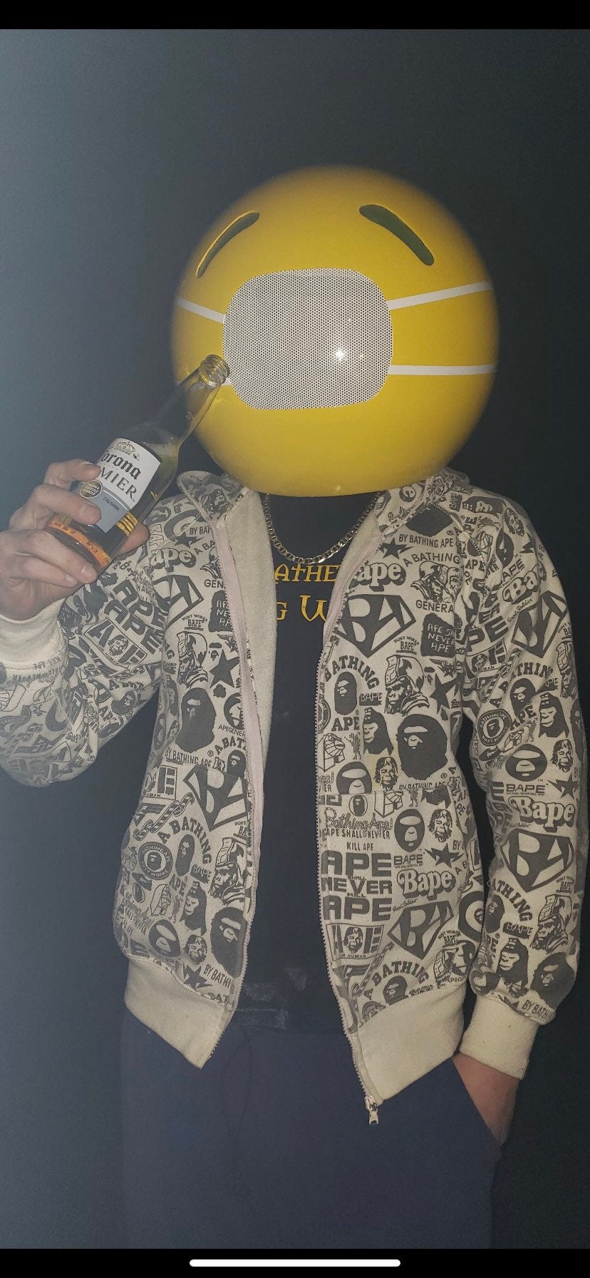 Sick Emoji Helmet