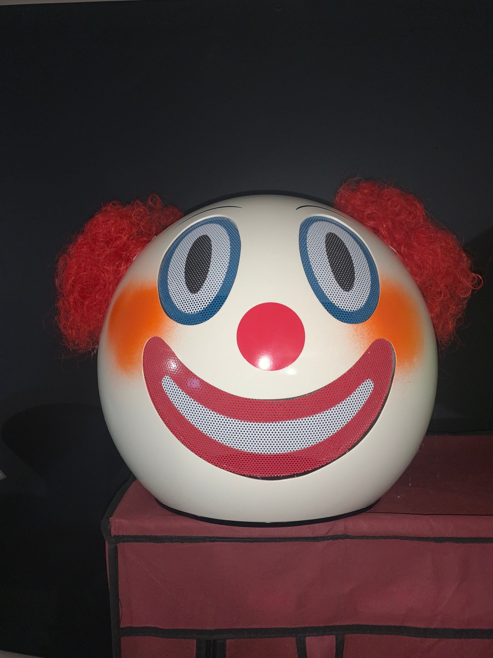 Clown emoji helmet – Ravehelmetsinc