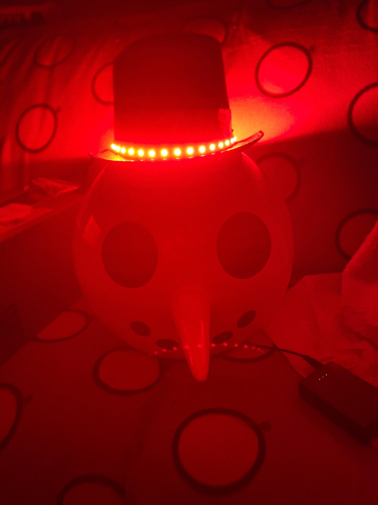 Snowman emoji helmet