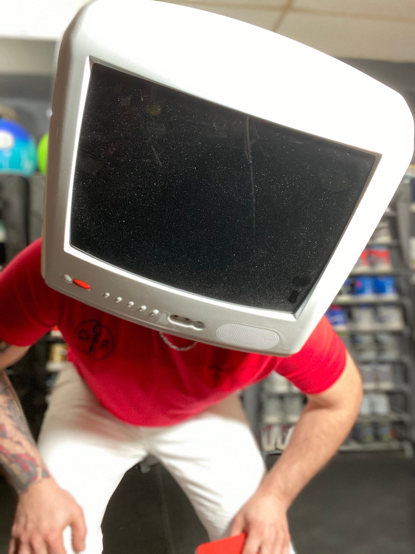 Tv head Dj helmet