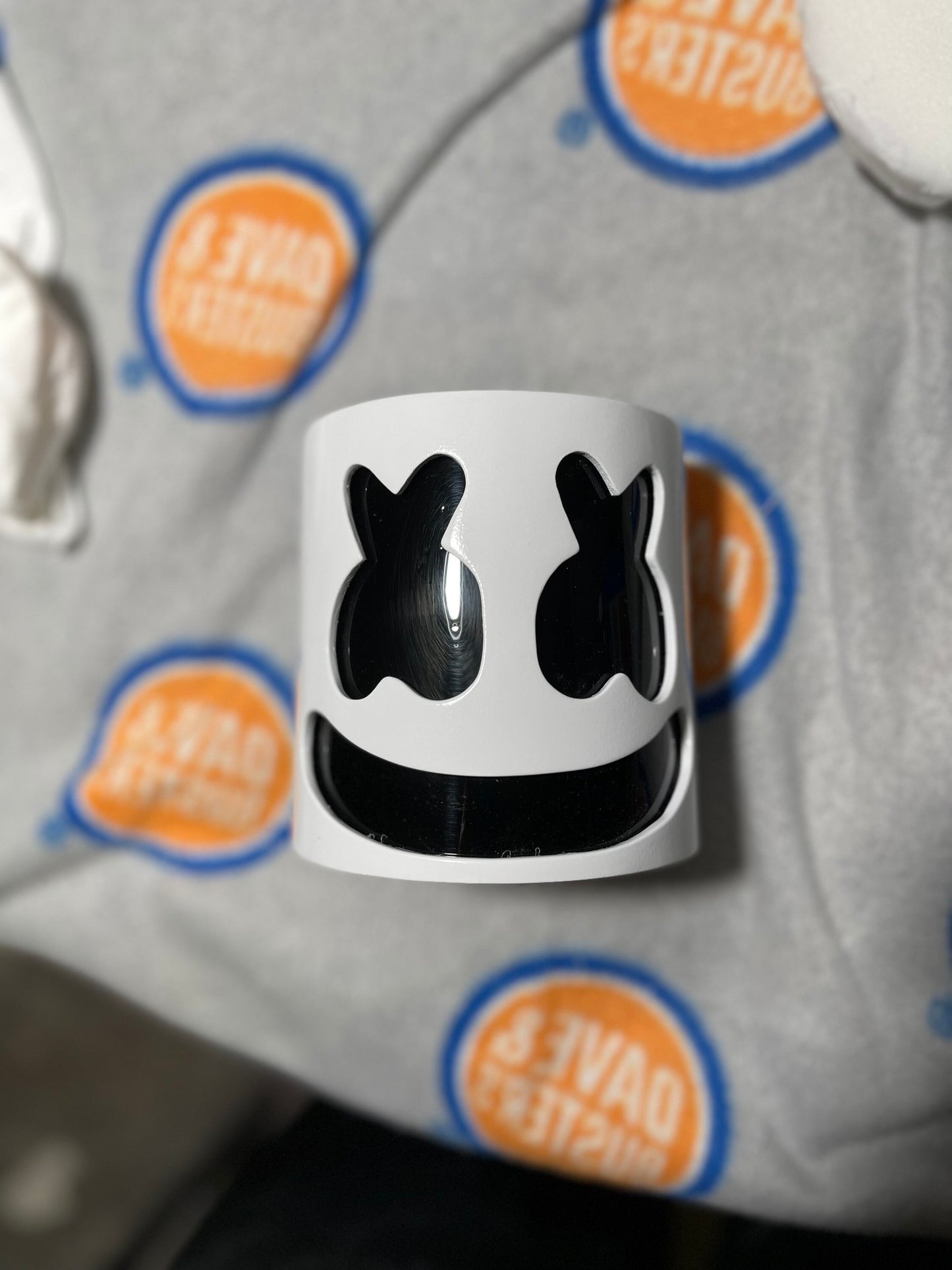 Dj marshmellow paper weight helmet