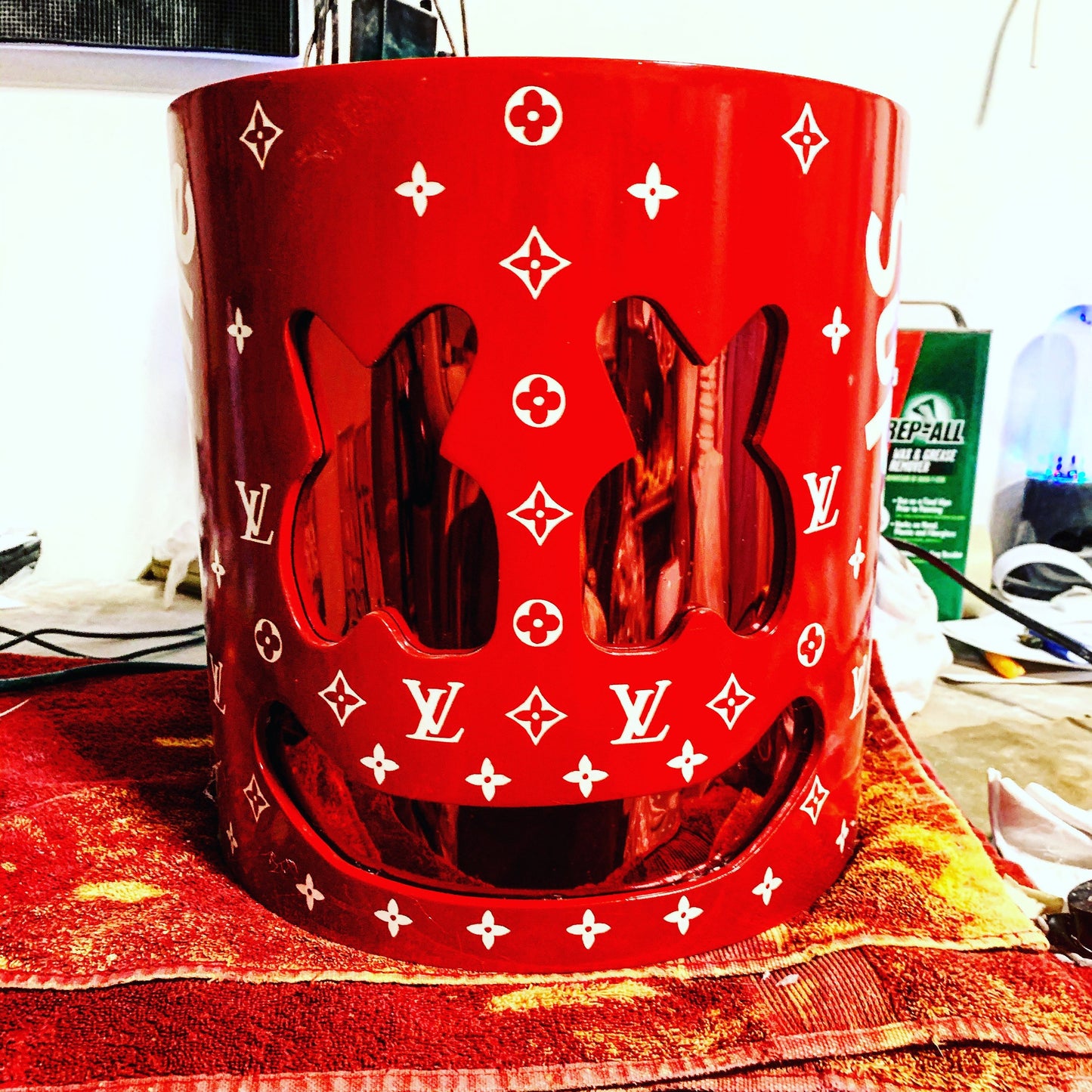 Hypebeast Led DJ helmet