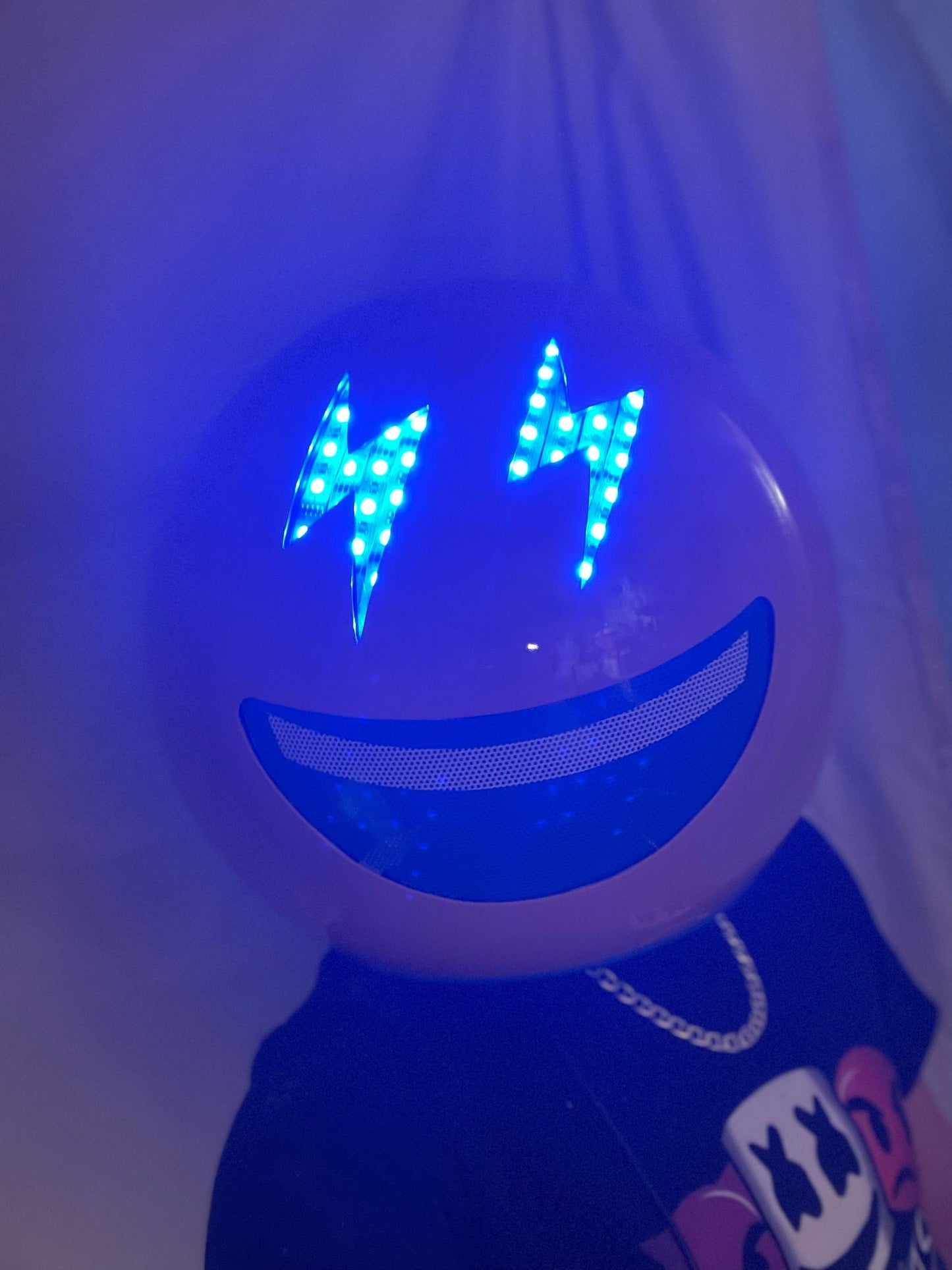 Led La Chargers helmet